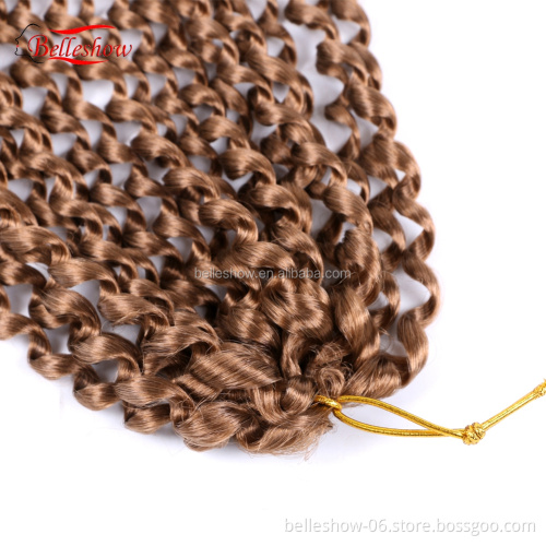Hot sell passion twist hair 18inch water wave passion twists Synthetic Hair braiding passion twist crochet